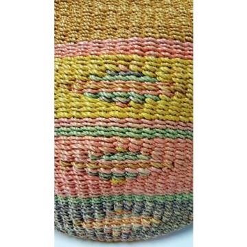 Vintage Woven Straw / Jute Southwestern Boho Bag / Purse