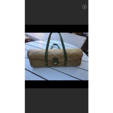 kate spade straw purse / Wine Bag