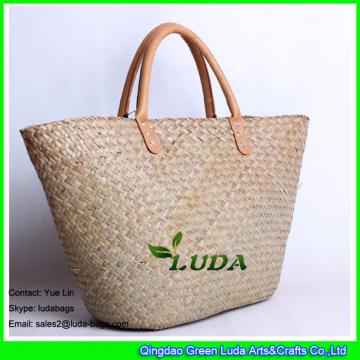 LDSC-094 2017 Hot Salte Tote Bag Summer Beach Seagrass Straw Bag