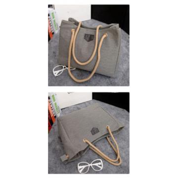 2016 new style women canvas handbag / casual / beach bags high quality