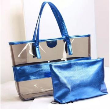 Fashion Lady Women Transparent Clear Shoulder Bag Handbag Jelly Candy Beach Bags