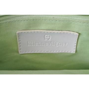 Etienne Aigner Cotton Tote Shoulder Purse Bag Summer Beach Travel Shopper