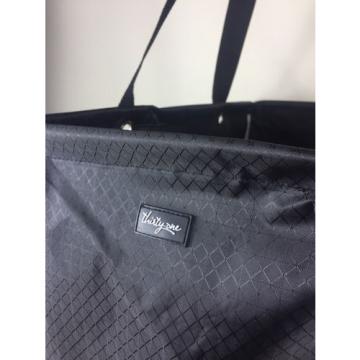 Thirty one Large utility beach laundry picnic tote bag 31 gift in Black