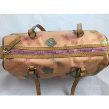 Dooney &amp; Bourke &#034;Miami Beach&#034; pink tote bag/purse