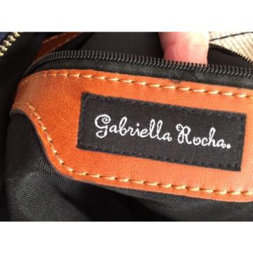 Gabriella Rocha Felicity Striped Navy Beach Bag NWOT