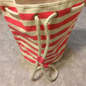 Victoria&#039;s Secret Beach Rope Tote Bag Backpack