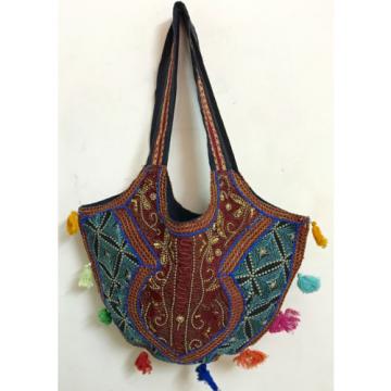 Vintage Banjara Tribal Bag Indian Gypsy Hippie Boho Handbag Beach Bag Tote
