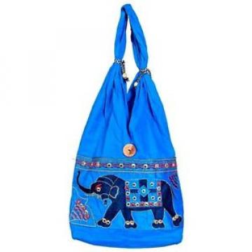 Handmade bag Ethnic Boho shopping purse cotton gypsy beach bag D33J