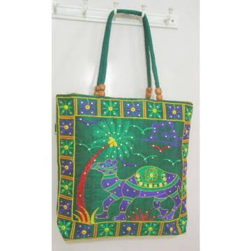 Hippie Handmade Ethnic CAMEL Shoulder Tote Beach Bag Boho Embroidered Purse NEW
