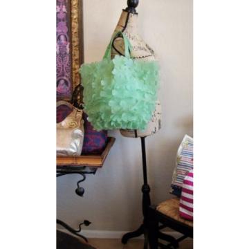 JUICY COUTURE Rare PVC Flower Covered Beach Pool Bag Hobo Tote