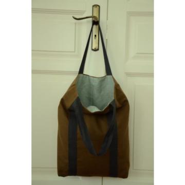 Handmade comfortable Tote bag Capacious beach bag Huge shoulder bag Weekend bag