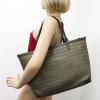 $1200 NEW Authentic GUCCI CRAFT Tote Bag Handbag w/Pocket, Large Green, 247207