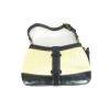 Coach Legacy Black Leather Natural Straw RARE Shoulder Bag L05K 105 0304AT