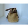 Beautiful Francesco Biasia Woven Jute / Straw &amp; Leather Handbag / Tote Bag EUC