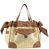 JUICY COUTURE Beige Palm Spring Straw Daydreamer TOTE Shoulder Bag  NEW $198