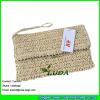 LDZS-007 wholesale handbag lady hand crochet straw clutch handbag #1 small image