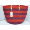 Tory Burch Tyler Straw Tote Red Hobo Satchel Shoulder Bag NWT #2 small image