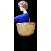 MICHAEL KORS NAOMI Straw &amp; Leather Tote Bag Msrp $298.00 * PRICE REDUCED* #3 small image