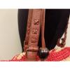 Lucky Brand Straw Tote Shoulder Bag Handbag Large Hippie Boho Very Nice #3 small image