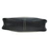 Auth HERMES TRIM 31 Shoulder Bag Beige Navy Straw Leather Vintage France B28374 #4 small image