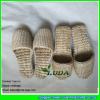 LDSS-005 handmade natural straw ecological shoes beach straw sandals #4 small image