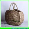 LDSC-004 woven tote bag high quality natural women seagrass straw bags #1 small image