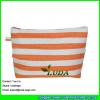 LDZB-067 Striped wholesale purse cheap paper straw clutch handbags #3 small image