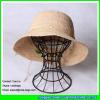 LDMZ-007 2017 new hand crochetting sunny hats natural straw raffia hat #2 small image