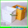 LDKZ-002  candy color home storage bin polyester tye straw squarte storage basket #1 small image