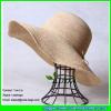LDMZ-008 wholesale crochet hat raffia beach straw fedora hat #1 small image