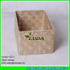 LDKZ-004 Theree woven basket general purpose organizer knit drawer box #4 small image