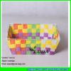 LDKZ-006  mixed color polypropylene woven storage basket for shelves #2 small image
