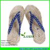 LDSS-002 wholesale men's straw woven slippers with back EVA antiskid #1 small image