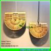 LDBB-006 2017 new handmade hollow straw handbag natural bamboo straw clutch