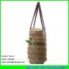 LDSC-029 water grass woven lady's casual straw beach bag #2 small image