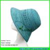 LDMZ-012 2017 new summer beach raffia straw sun hat hand crochet raffia hats #1 small image