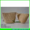 LDMC-120 natural straw pouch sling shoulder handbags girls' straw coin purse #3 small image