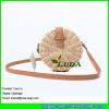 LDTT-027 2018 new handbag  lady casual summer round straw  rattan beach bags