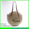 LDSC-147 women's classical straw summer sea shoulder bag round beach straw bags and totes