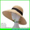 LDMZ-052  wholesale women beach hats large raffia fedora hats
