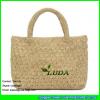 LDLF-009  raffia crochet  new pattern womens' crocheted tote square shopping bag #1 small image