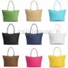 US Women Summer Straw Weave Shoulder Lady Beach Purse Handbag Tote Shopping Bag