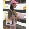 Women Transparent Shoulder Bag Clear Handbag Tote Shopper Bag Jelly Beach Purse