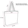 Women Girl Soft Washable Foldable Shopping Shoulder Beach School Sport Bag Tote