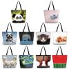 Panda Women Eco Shopping Tote Shoulder Bag Folding Beach Satchel Handbag Bag
