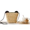 Natural Straw Weave Women Girl&#039;s Mini Beach Purse Shoulder Clutch Bags Handbags
