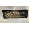 Stella Grey Addison White Ostrich Vegan LG Purse/Tote/Carry-On/Beach Bag NWT $72
