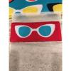 Estee Lauder Lisa Perry SUNGLASSES Tote Shoulder Beach Bag &amp; Sunglasses Pouch