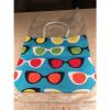 Estee Lauder Lisa Perry SUNGLASSES Tote Shoulder Beach Bag &amp; Sunglasses Pouch