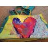 Leoma Lovegrove Heart Beach Bag Tote One Size NWT
